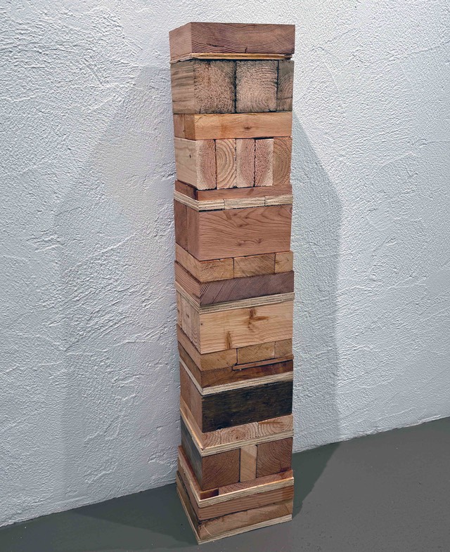from the Accumulations series [wood tower] web